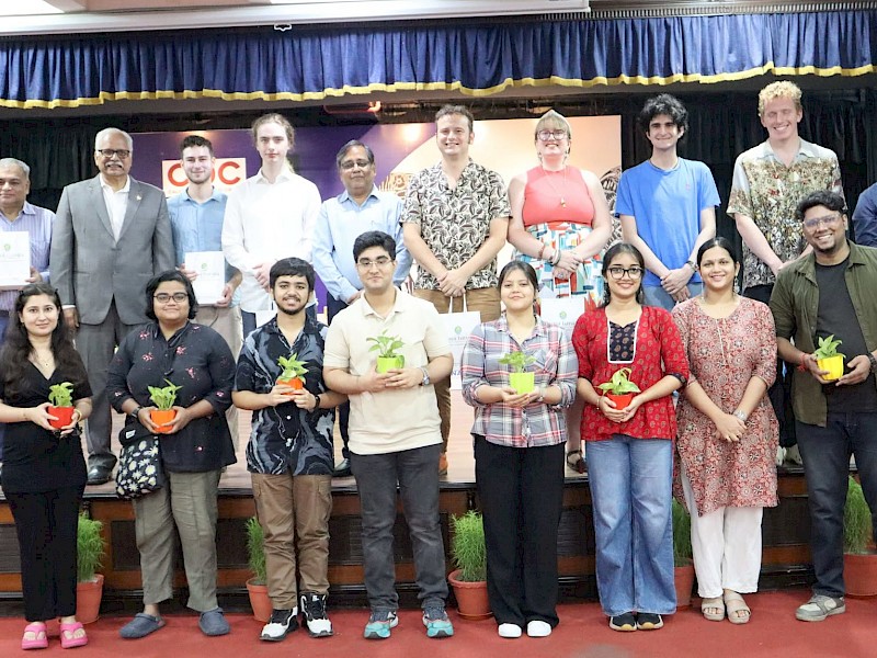 International Debaters at a CDC-MCKV Event 2025