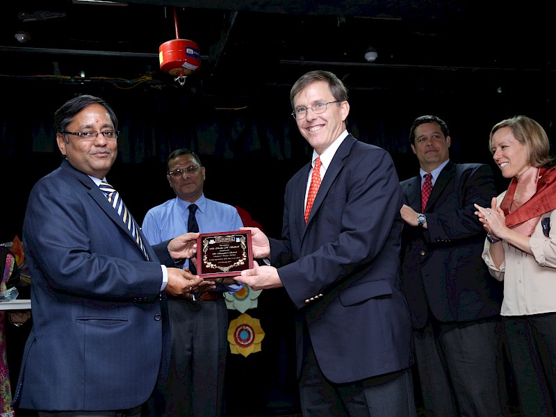 School Leaders from St. Christopher’s School, Virginia, USA