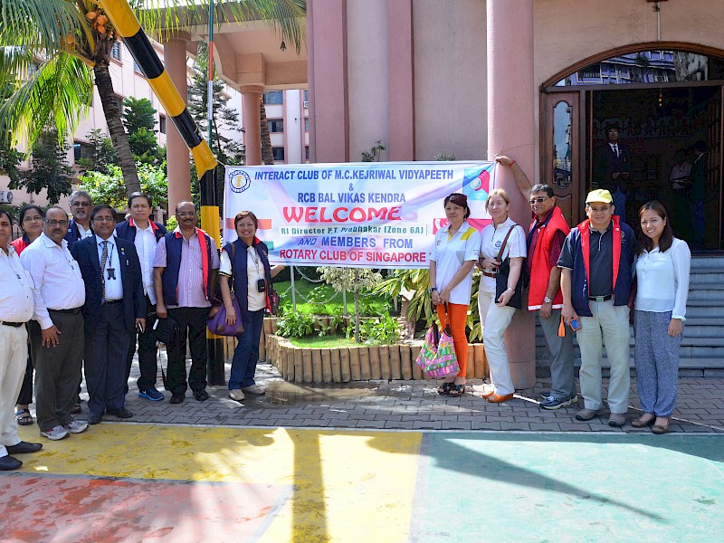Rotary Club of Singapore Visit, 2013