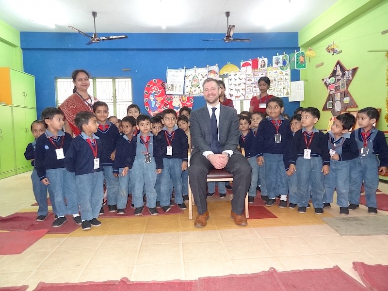 British Council Exchange Teacher from St. Gregory’s Catholic College, Bath, U.K.